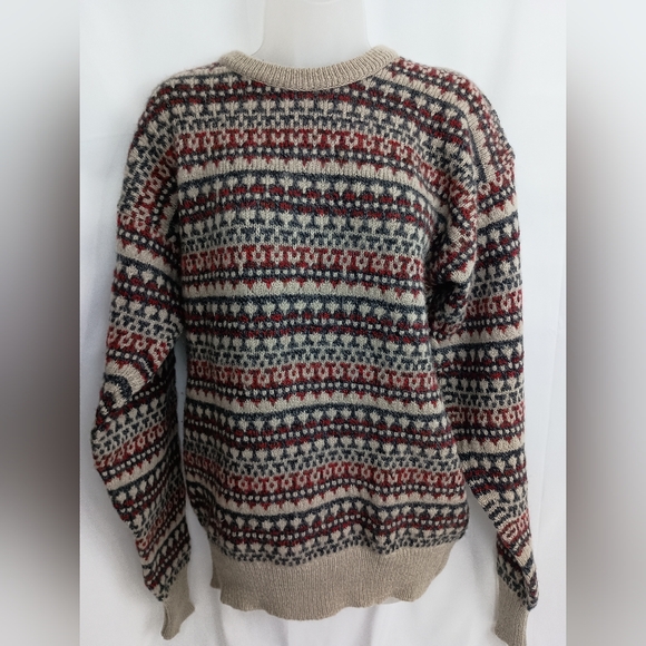 Cozy Multicolor Patterned Sweater
